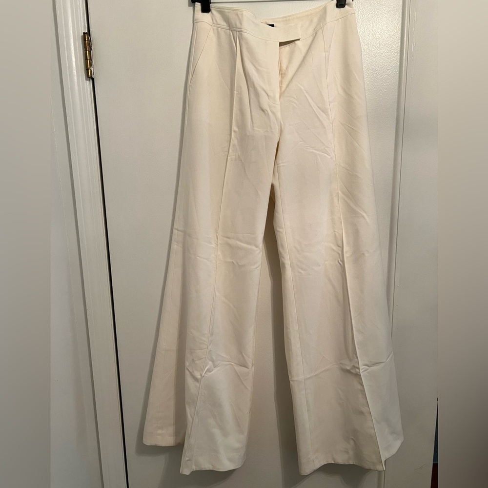 Victoria's Secret Cream Wide Leg Pants